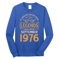 Birthday Legends Were Born In September 1976 Cool Gift Long Sleeve Shirt