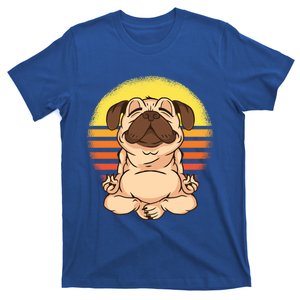 Be Like Water Cute Yoga Pug Funny Gift T-Shirt