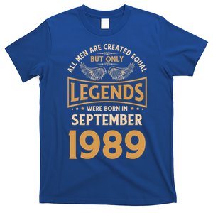 Birthday Legends Were Born In September 1989 Gift T-Shirt