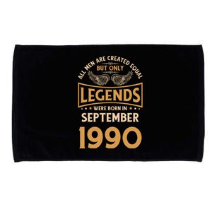 Birthday Legends Were Born In September 1990 Meaningful Gift Microfiber Hand Towel