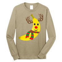 Banana Lover Xmas Gift Ugly Banana Christmas Sweater Long Sleeve Shirt