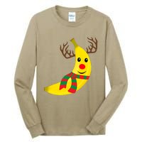 Banana Lover Xmas Gift Ugly Banana Christmas Sweater Tall Long Sleeve T-Shirt