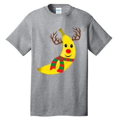 Banana Lover Xmas Gift Ugly Banana Christmas Sweater Tall T-Shirt