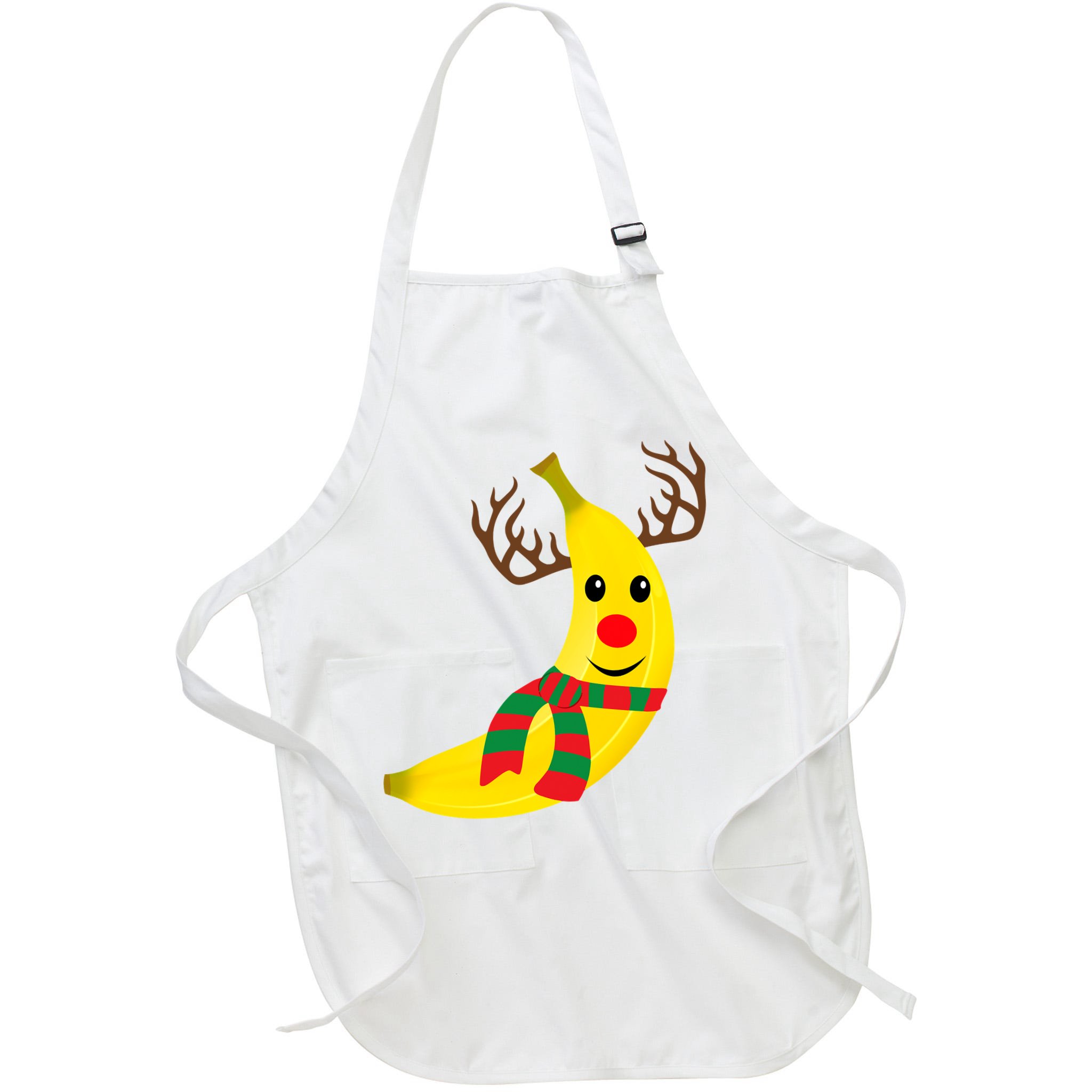 Banana Lover Xmas Gift Ugly Banana Christmas Sweater Apron