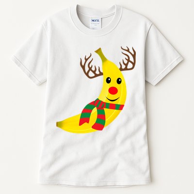 Banana Lover Xmas Gift Ugly Banana Christmas Sweater Tall T-Shirt