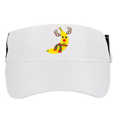 Banana Lover Xmas Gift Ugly Banana Christmas Sweater Adult Drive Performance Visor