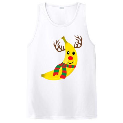 Banana Lover Xmas Gift Ugly Banana Christmas Sweater PosiCharge Competitor Tank