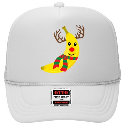 Banana Lover Xmas Gift Ugly Banana Christmas Sweater Trucker Hat