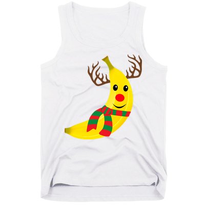 Banana Lover Xmas Gift Ugly Banana Christmas Sweater Tank Top
