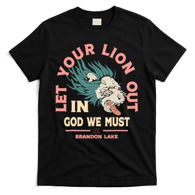 Brandon Let Your Lion Out We Must Merch Lake T-Shirt
