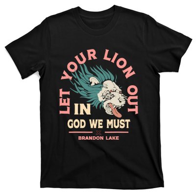 Brandon Let Your Lion Out We Must Merch Lake T-Shirt