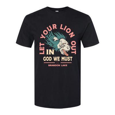 Brandon Let Your Lion Out We Must Merch Lake Softstyle CVC T-Shirt