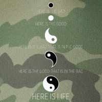 Buddist Life Yin Yang Legacy Tie Dye Trucker Hat