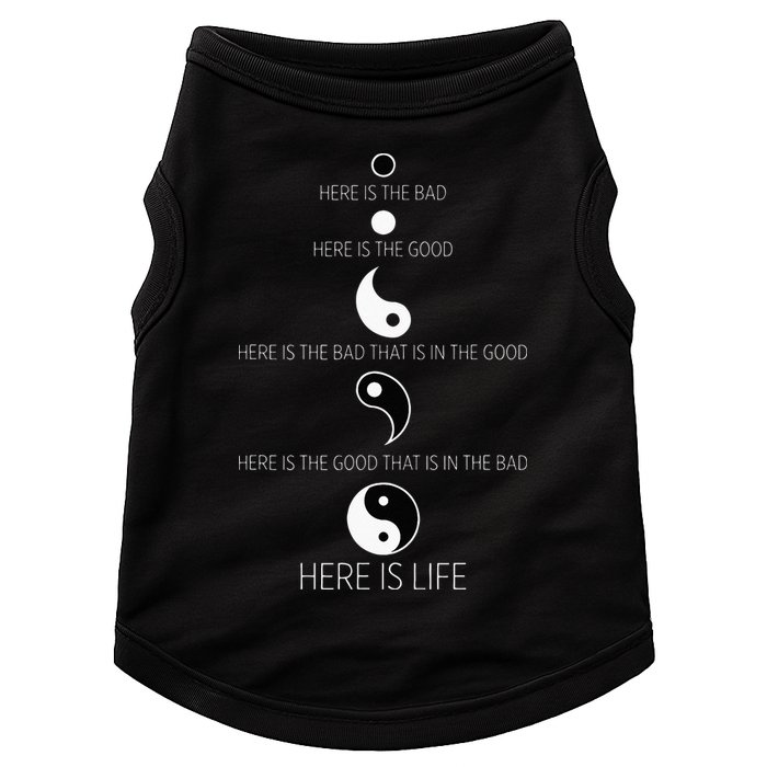 Buddist Life Yin Yang Doggie Tank