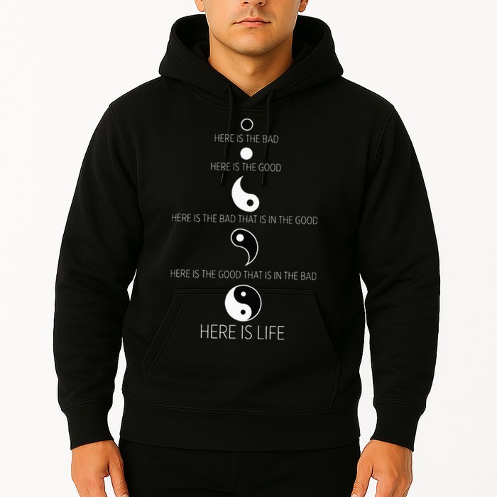 Buddist Life Yin Yang Hoodie