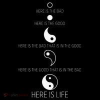 Buddist Life Yin Yang Visor