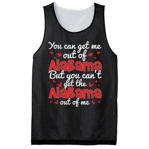 Bama Love You Cant Get The Alabama Out Of Me Mesh Reversible Basketball Jersey Tank