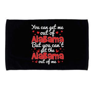 Bama Love You Cant Get The Alabama Out Of Me Microfiber Hand Towel