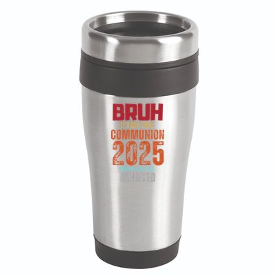 Bruh My 1st First Communion 2025 Video Game 16oz Travel Tumbler
