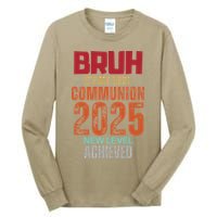 Bruh My 1st First Communion 2025 Video Game Tall Long Sleeve T-Shirt