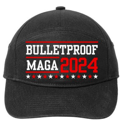 Bulletproof Maga 2024 7-Panel Snapback Hat