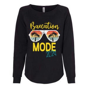 Baecations Mode 2024 Matching Couples Trip Beach Vacation Womens California Wash Sweatshirt