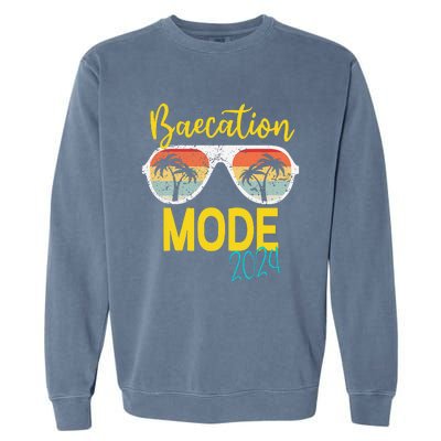 Baecations Mode 2024 Matching Couples Trip Beach Vacation Garment-Dyed Sweatshirt