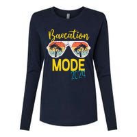 Baecations Mode 2024 Matching Couples Trip Beach Vacation Womens Cotton Relaxed Long Sleeve T-Shirt