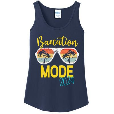 Baecations Mode 2024 Matching Couples Trip Beach Vacation Ladies Essential Tank