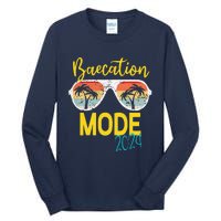 Baecations Mode 2024 Matching Couples Trip Beach Vacation Tall Long Sleeve T-Shirt