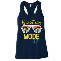 Baecations Mode 2024 Matching Couples Trip Beach Vacation Women's Racerback Tank