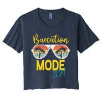 Baecations Mode 2024 Matching Couples Trip Beach Vacation Women's Crop Top Tee