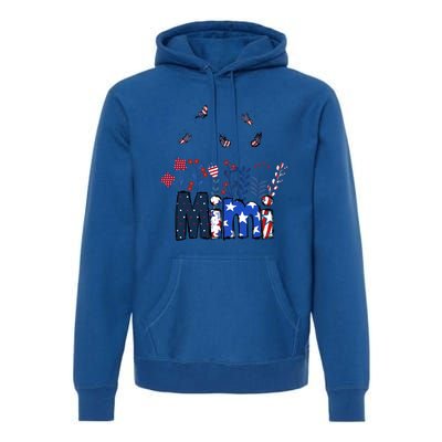 Butterflies Mimi 4th Of July Happy Usa Independence Christm Great Gift Premium Hoodie