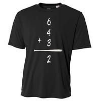 Baseball Math 6 4 3 2 Double Play Cute Softball Game Cooling Performance Crew T-Shirt