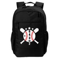 Baseball Math 6 4 3 2 Double Play Cute Softball Game Backpack