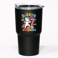 Building My 7th Year Unicorn Funny Design Tumbler