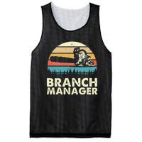 Branch Manager Arborist Tree Surgeon Lumberjack Logger Mesh Reversible Basketball Jersey Tank