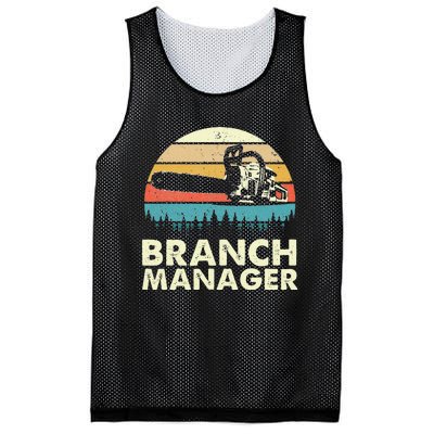 Branch Manager Arborist Tree Surgeon Lumberjack Logger Mesh Reversible Basketball Jersey Tank