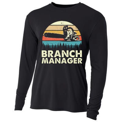 Branch Manager Arborist Tree Surgeon Lumberjack Logger Cooling Performance Long Sleeve Crew