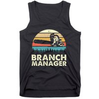 Branch Manager Arborist Tree Surgeon Lumberjack Logger Tank Top