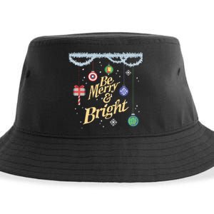 Be Merry And Bright Holiday Sustainable Bucket Hat