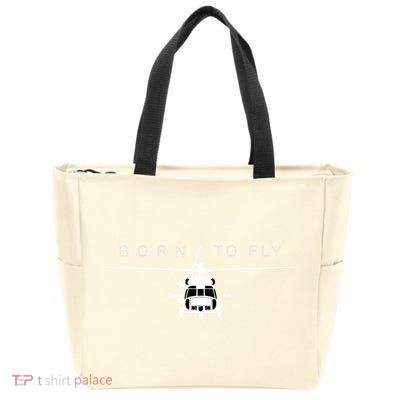 Blackhawk Military Aviation Helicopter Pilot Gift Zip Tote Bag