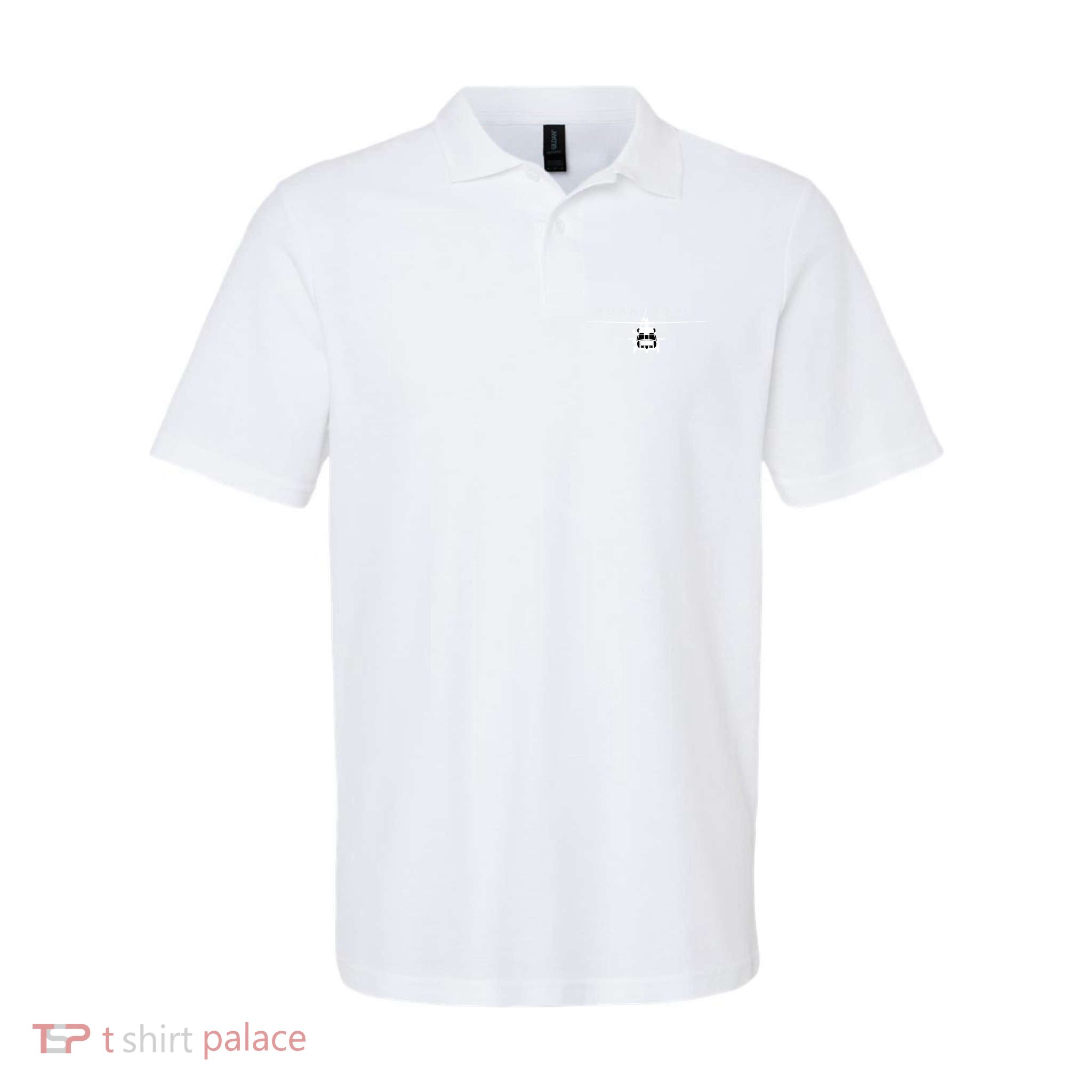 Blackhawk Military Aviation Helicopter Pilot Gift Polo