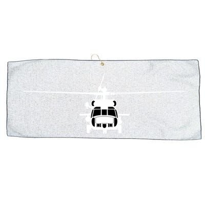 Blackhawk Military Aviation Helicopter Pilot Gift Large Microfiber Waffle Golf Towel