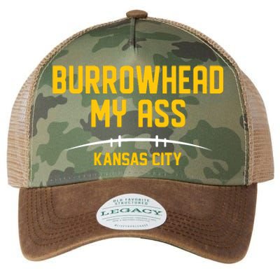 Burrowhead My Ass Funny Kansas City Legacy Tie Dye Trucker Hat