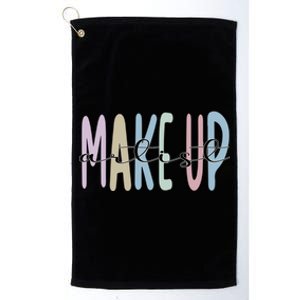 Best Makeup Artist Appreciation Gift Platinum Collection Golf Towel