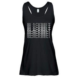 BlackBelt Martial Arts Karate Taekwondo TKD Jiu Jitsu Judo Ladies Essential Flowy Tank