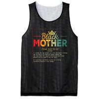 Black Mother African Americans Mothers Day Juneteenth Wo Mesh Reversible Basketball Jersey Tank