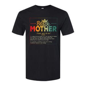 Black Mother African Americans Mothers Day Juneteenth Wo Softstyle CVC T-Shirt