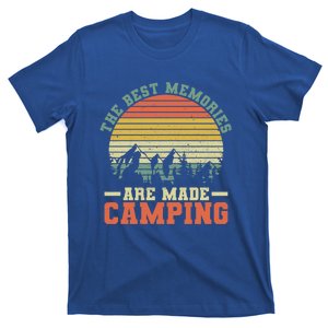 Best Memories Are Made Camping Lovers Camping Memories Gift T-Shirt